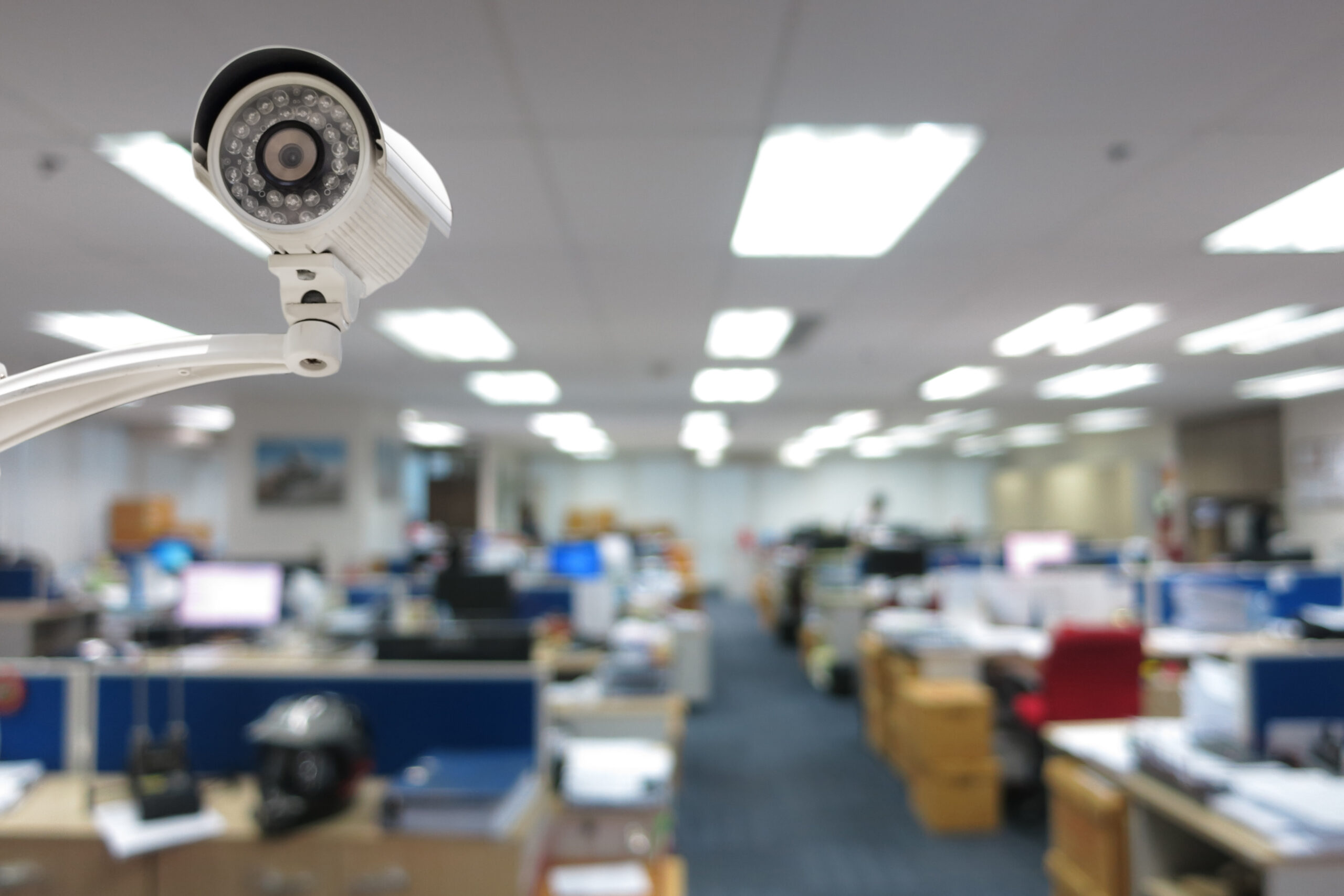 Caméra de vidéosurveillance intérieure pour entreprise